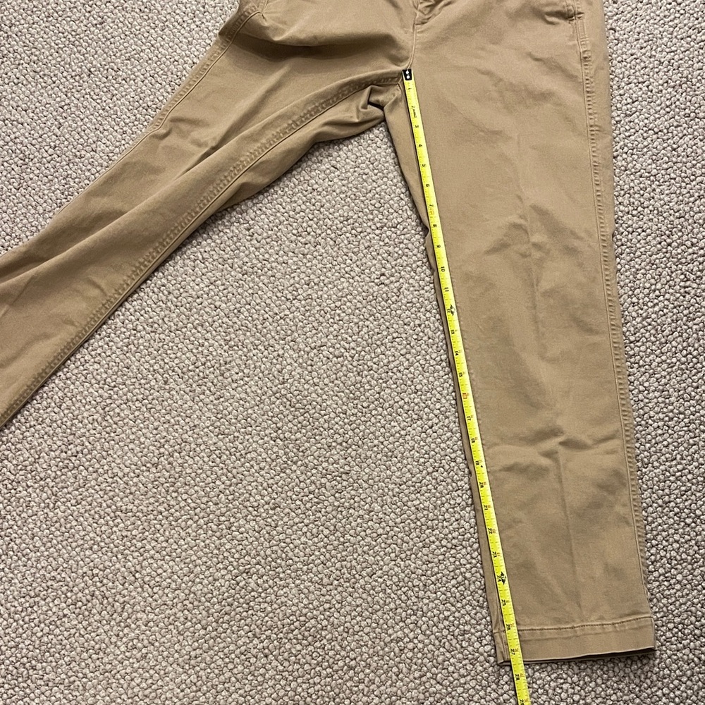J. Crew High Rise Girlfriend Chino Pants - Khaki - Picture 9 of 13
